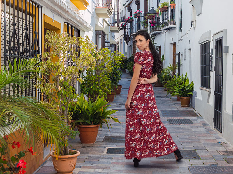 Marbella rue et robe