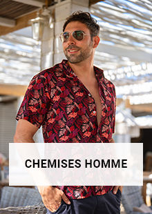 chemise ethnique homme coton du monde