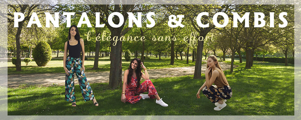 Pantalons et combis pantalon : les essentiels de la mi-saison