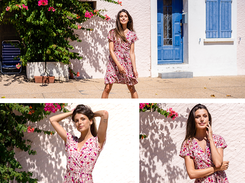 LOOK VITAMINÉ robe courte rose look travail bureau working girl woman mode femme tendance