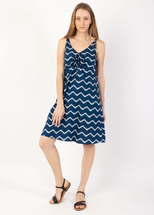 robe viscose tie and dye clara marine face