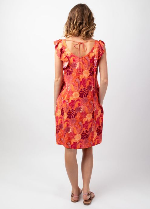 robe femme été coupe ample grande taille dos