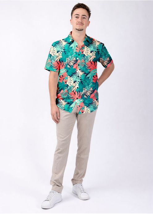 chemise homme manches courtes
