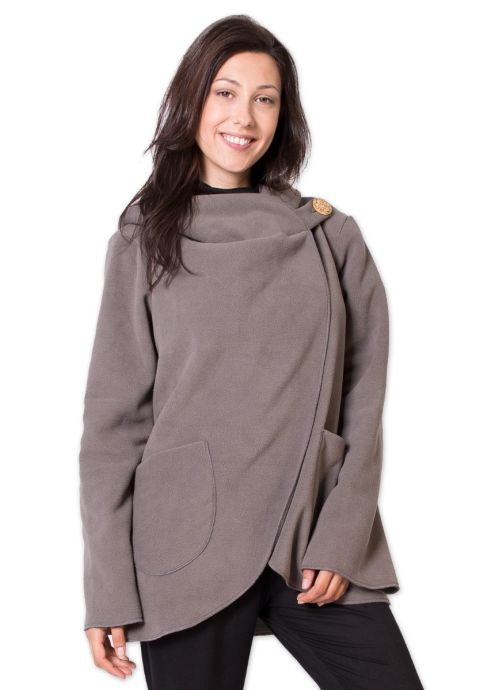 veste polaire courte ottawa gris