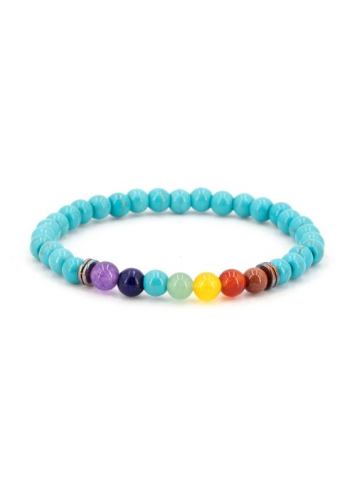 bracelet chakra turquoise produit