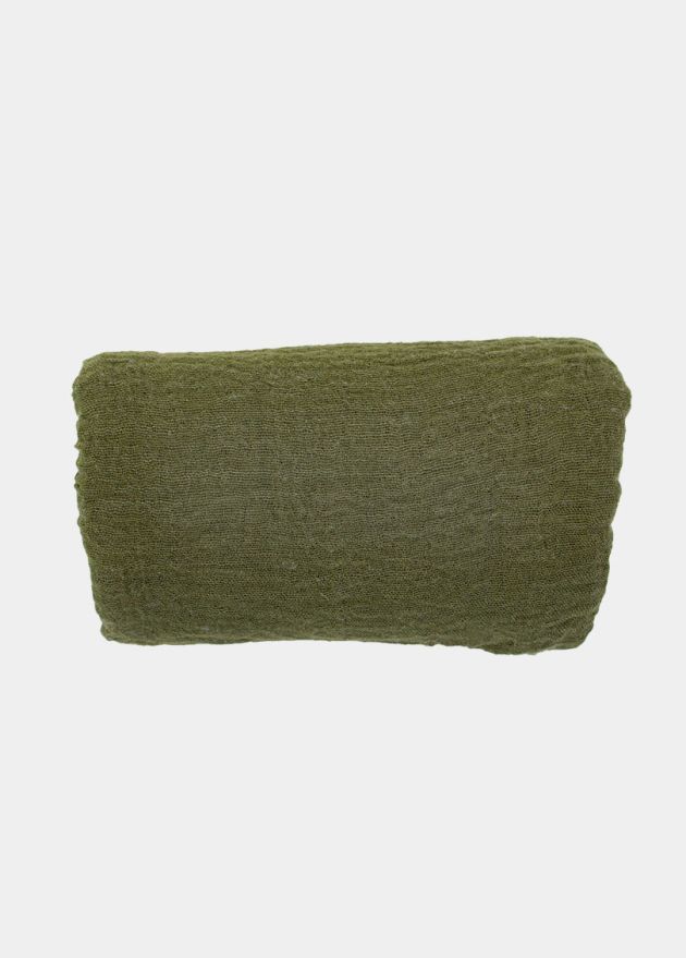 foulard uni kaki face