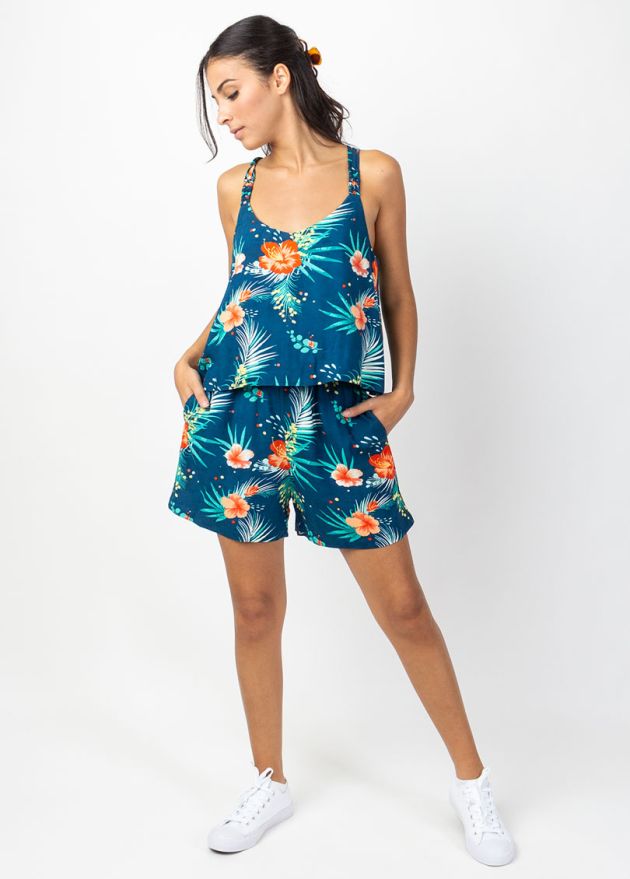 combi short dos nageur encolure ronde face