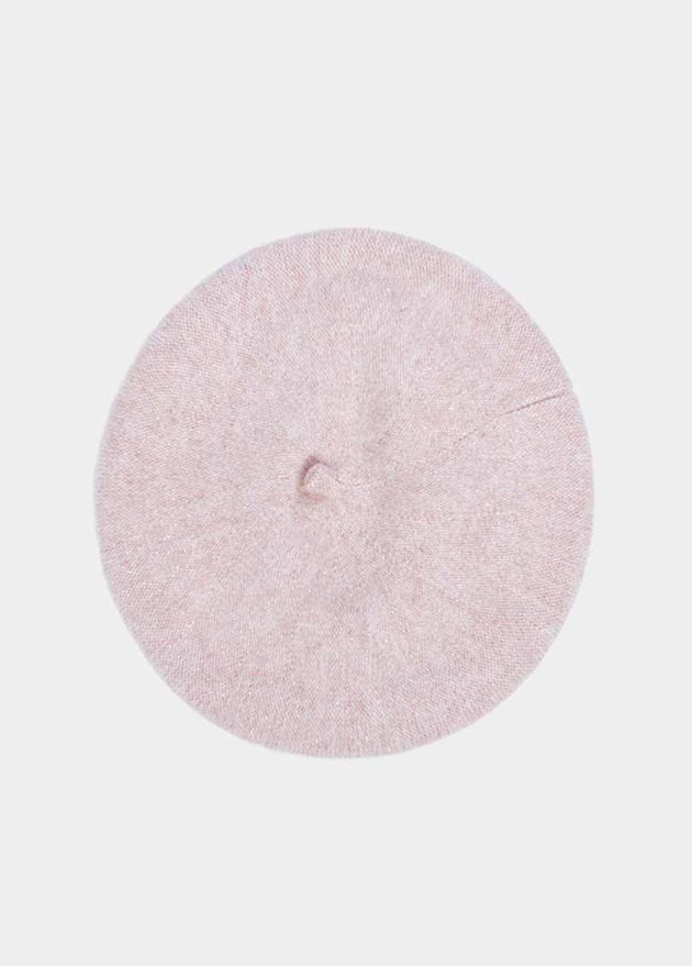 beret rose poudre