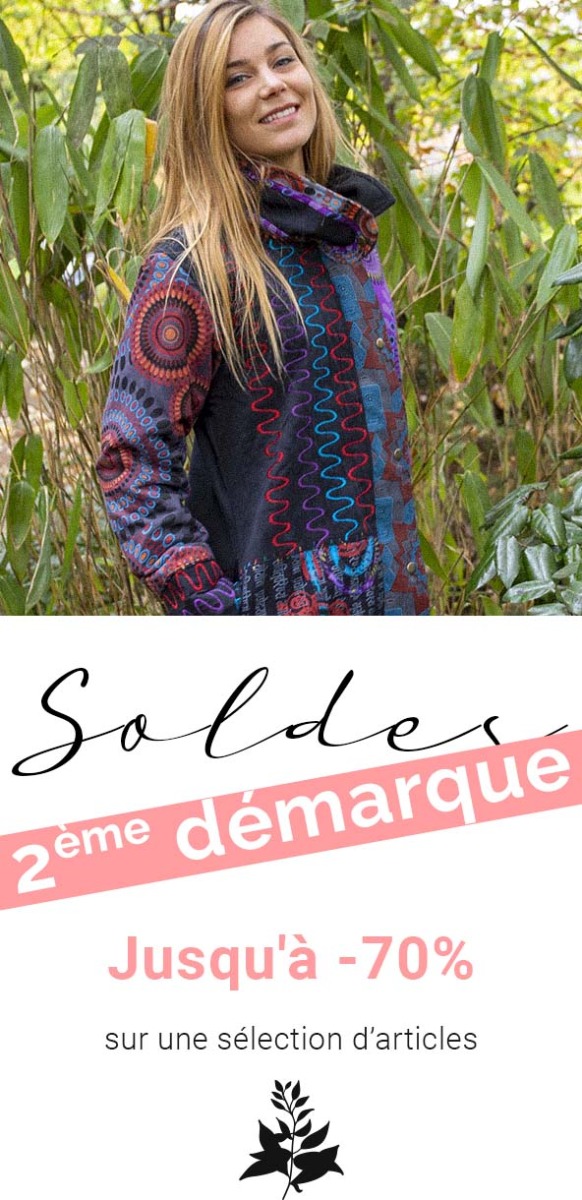 Soldes 2ème démarque Hiver 2022 Coton Du Monde vêtements en ligne mode femme ethnique
